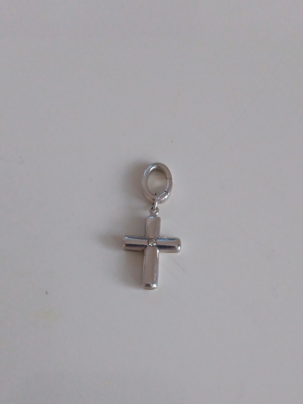 Tiffany & Co. Cross Charm With Diamond